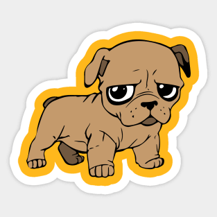 Baby Pupper Bulldog Sticker